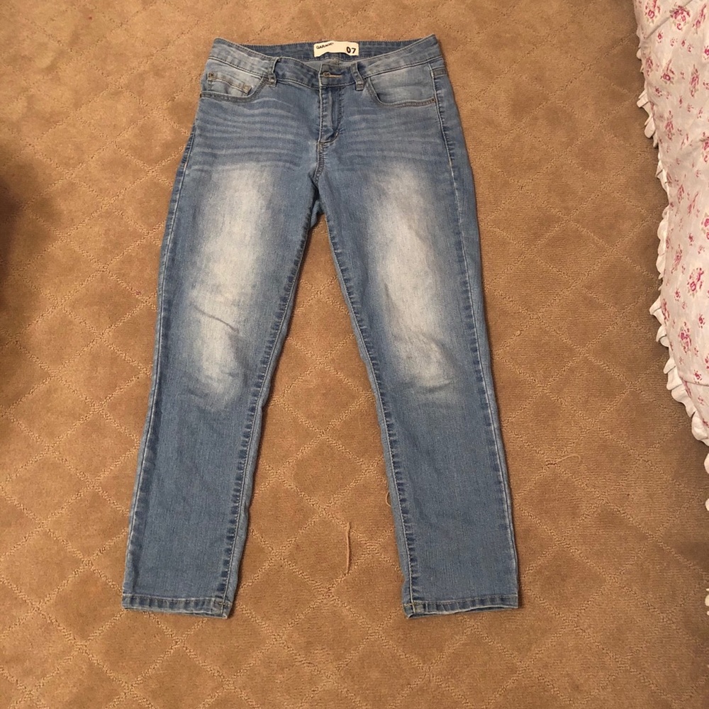 Garage cropped jeans